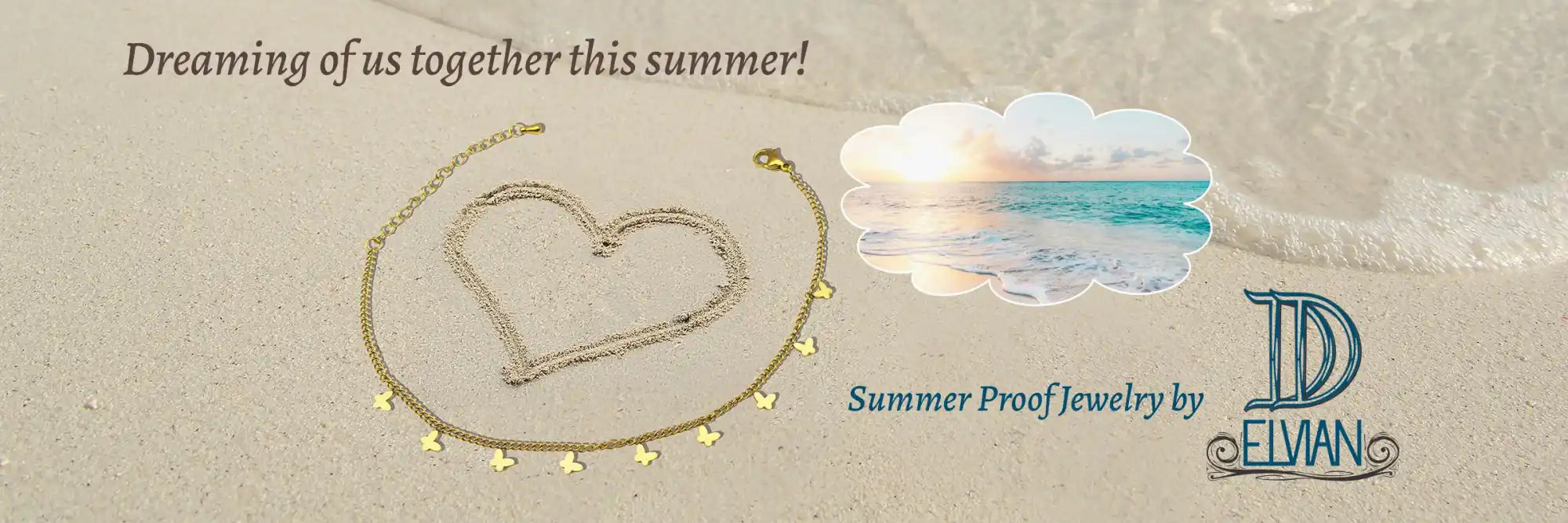 Gold and silver jewelry.